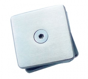 Conectori sticla - Conector patrat aliniere sticla 40x40 mm