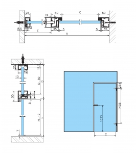 Toc Dorma Alexa 45 usa sticla 8-12 mm [3]