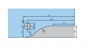 Balama dreapta supralumina PT 30 - Dorma Mundus Comfort [3]