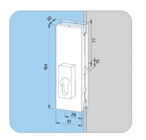 Incuietoare de centru US 20 - Universal Light [3]