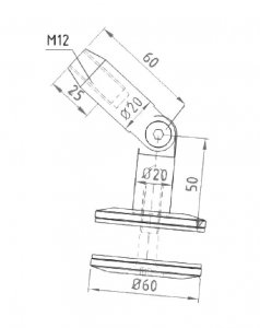 Conector copertina tija/sticla 17,52-21,52 mm [1]