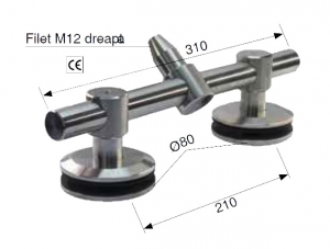 Conector dublu 1xtija/2xsticla 21,52-25,52 mm [1]