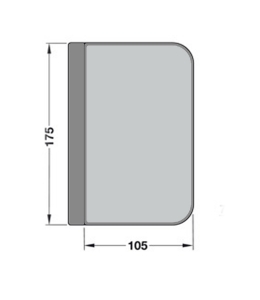 Contrabroasca Dorma Junior Office usa sticla 8-10 mm [2]
