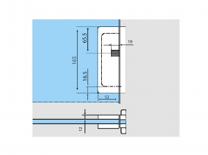 Contraplaca sticla GK 50 - pentru US 20 - Universal Light [2]