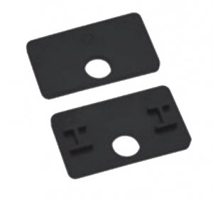 Cabluri si componente montanti balustrada - Distantieri cleme MOD 23 pentru montanti balustrada, sticla 19-21,52 mm