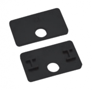 Cabluri si componente montanti balustrada - Distantieri cleme MOD 24 pentru montanti balustrada, sticla 9,52-17,52 mm