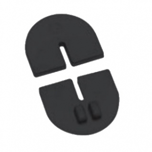 Cabluri si componente montanti balustrada - Distantieri cleme MOD 27 pentru montanti balustrada, sticla 8,76-10,76 mm