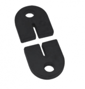 Cabluri si componente montanti balustrada - Distantieri cleme MOD 28 pentru montanti balustrada, sticla 6-12,76 mm