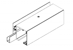 Usi glisante - Profil acoperire in pasaj trecere Dorma Muto Comfort