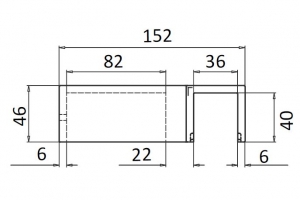 Suport fixare montant profil mana curenta Easy Glass® Hybrid [1]