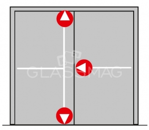 Set bara antipanica PHA 2000  Dorma– inchidere in 3 puncte [0]