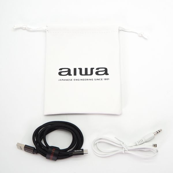 Boxa portabila Aiwa Square Portable Bluetooth Speaker FM Radio [8]