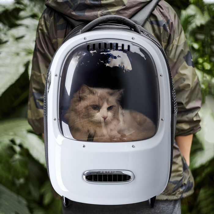 RUCSAC CU VIZOR BREEZY DOME PETKIT [2]