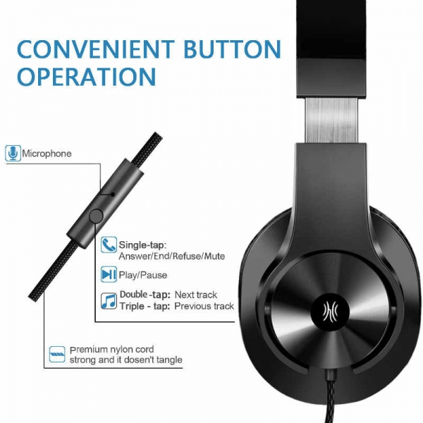 Casti audio OneOdio T3 Wired [3]