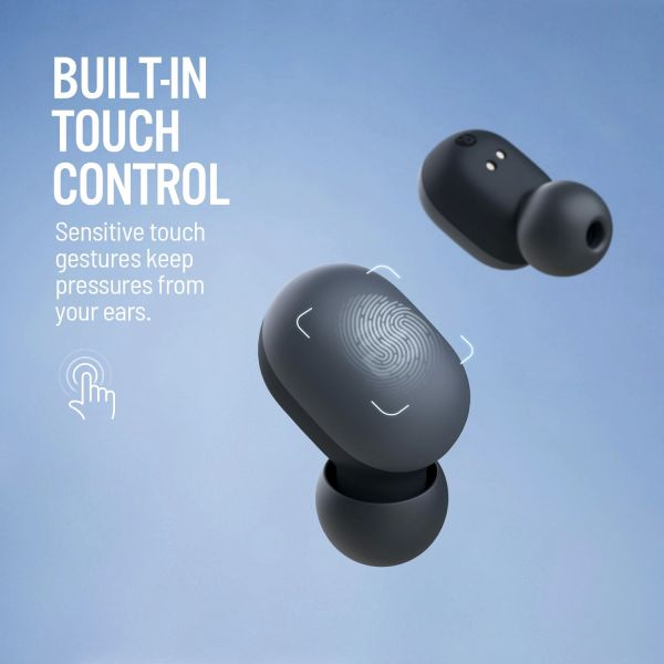 Casti audio Soundpeats TrueMini Earset Black [2]