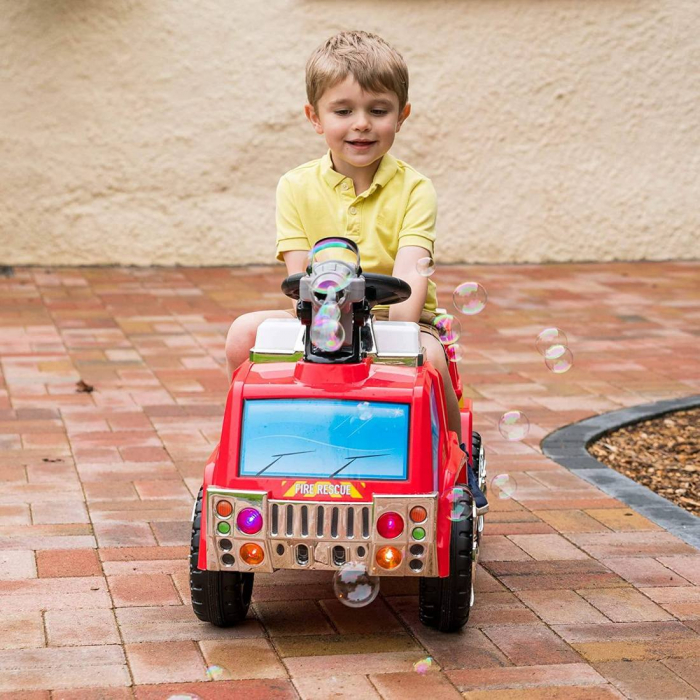 Children's Electric Ride on Fire Engine [8]