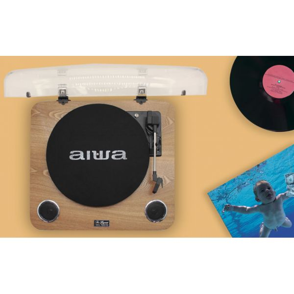 Turntable Aiwa All-In-One Stereo [2]