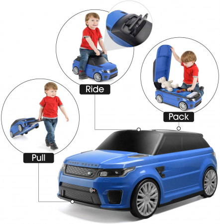Range Rover Ride-On/Suitcase - Blue [6]
