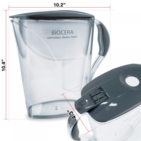 Cana filtranta Biocera 1.5L cu 2 filtre incluse [2]