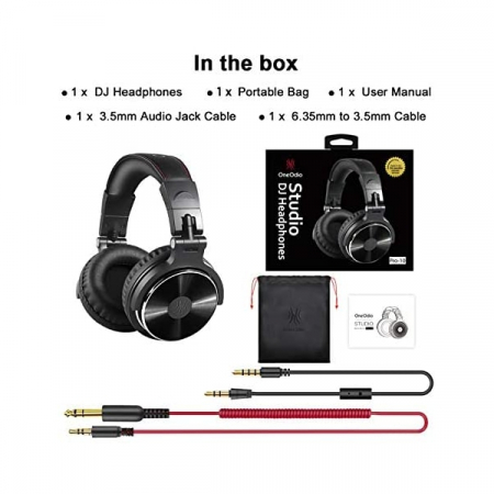 Casti audio OneOdio Pro-10 Studio Wired [6]
