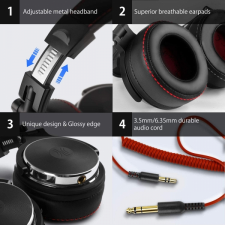 Casti audio OneOdio Pro-50 Studio Wired [5]
