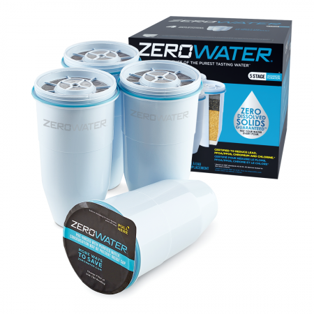 Pachet de patru filtre de rezerva ZeroWater. [2]