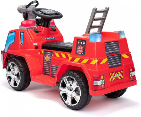 Children's Electric Ride on Fire Engine [3]