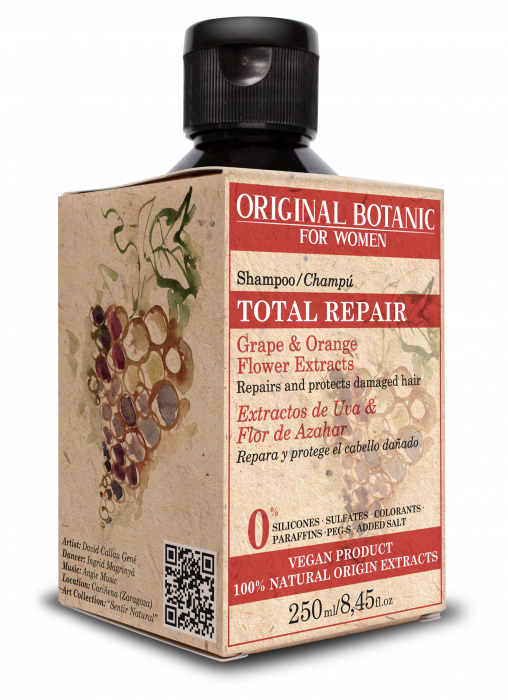 Sampon reparator vegan 100% natural Total Repair 250 ml [4]