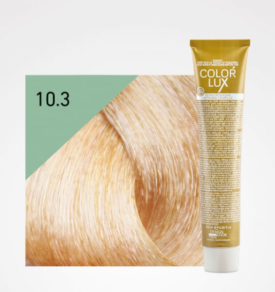 Vopsea de par blond auriu platinat 10.3 Color Lux 100 ml [1]