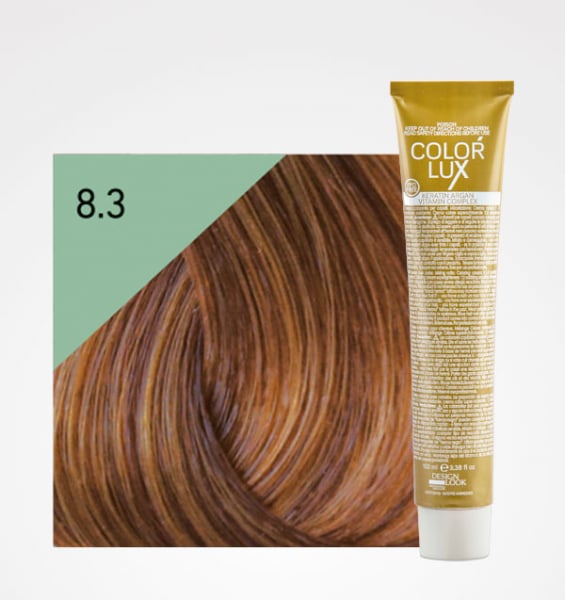 Vopsea de par blond auriu deschis 8.3 Color Lux 100 ml [1]