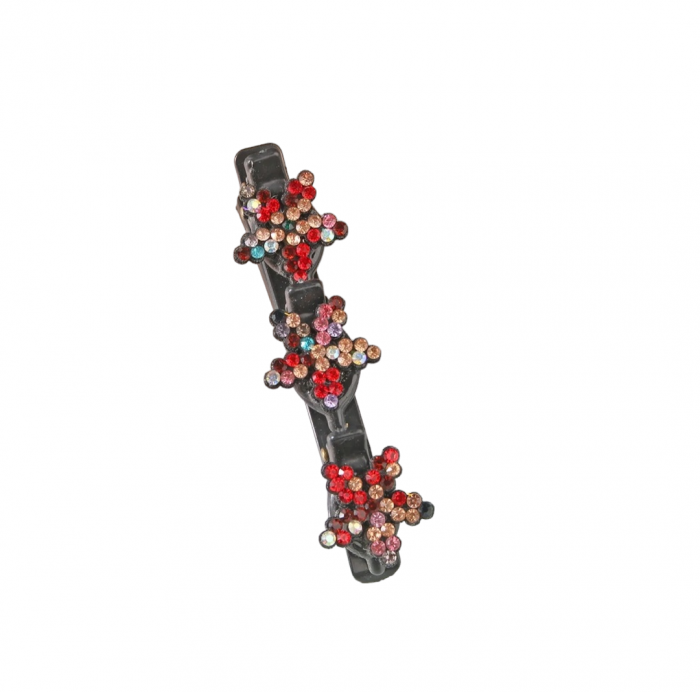 CLEMA DE PAR TRIPLA CU PIETRICELE SCHOOL 2/SET [2]