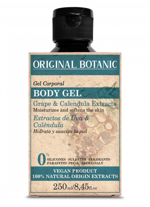 Gel de dus vegan unisex cu extract de struguri și gălbenele 250 ml [2]