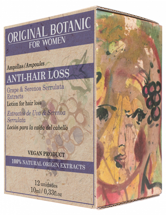 Loțiune anti-căderea părului vegană 100% naturală fiole 12x10 ml [2]