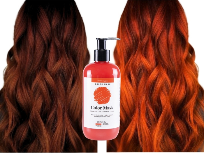 Masca coloranta pentru par - aramiu intens Mask Intense Copper 300 ml [1]