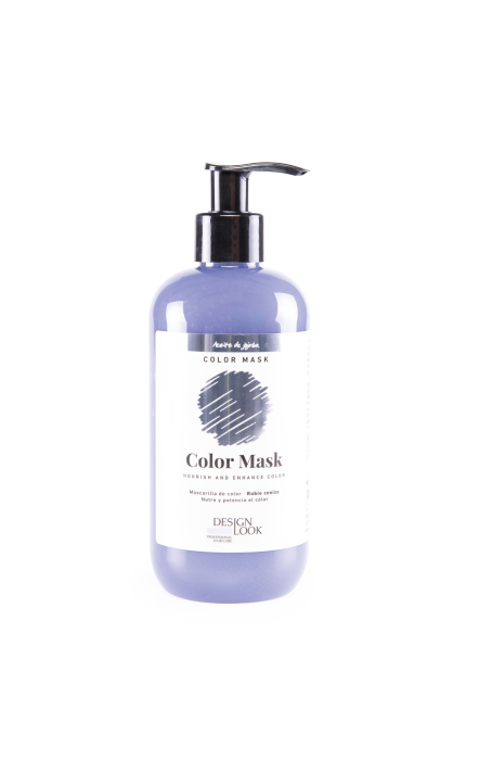 Mască colorantă pentru păr - blond cenușiu Mask Rubio ceniza 300ml [2]
