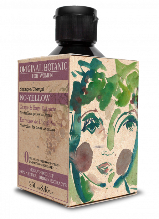Șampon nuanțator argintiu pentru păr blond vegan 100% natural 250 ml [4]