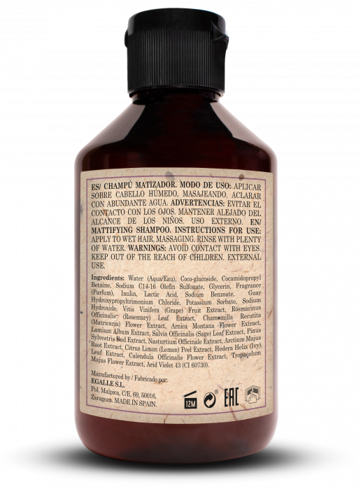 Șampon nuanțator argintiu pentru păr blond vegan 100% natural 250 ml [2]