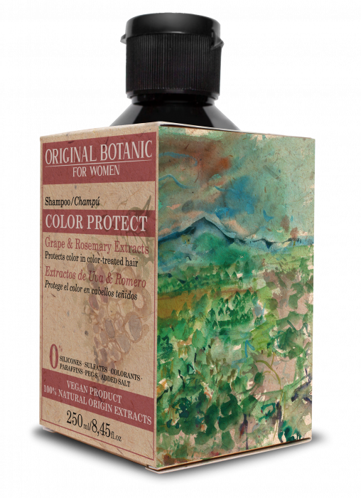 Șampon pentru păr vopsit vegan 100% natural Color Protect 250 ml [3]