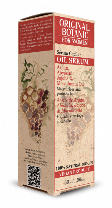Serum de par vegan cu ulei de Argan, Abysinia, Jojoba si Macadamia 50 ml [5]