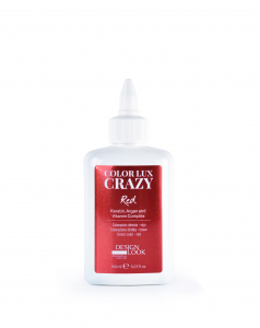 Vopsele de par fara amoniac - Vopsea gel fara amoniac rosu Color Lux Crazy Red 150 ml