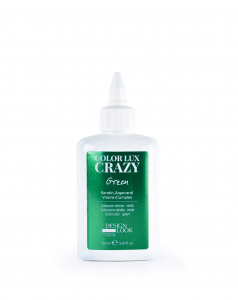 Vopsele de par fara amoniac - Vopsea gel fara amoniac verde Color Lux Crazy Green 150 ml