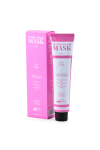 Masti colorante de par - Masca coloranta par Nutri Color Mask 4 in 1 roz 120 ml