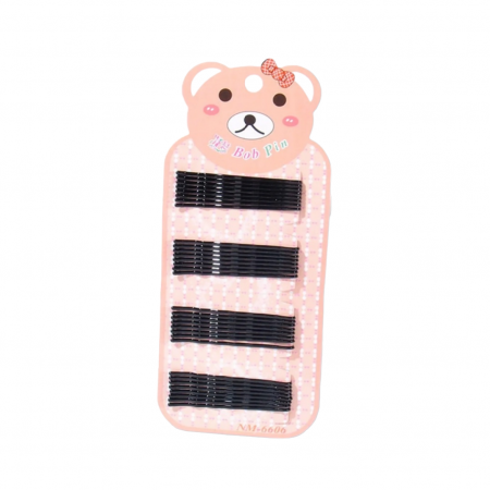 Agrafe si Clame de par - AGRAFE COAFURA NEGRE LUNGI ONDULATE 32/SET