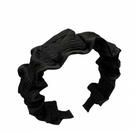 Bentite si Cordelute - BENTITA PANZA CREPONATA WAVY NEAGRA