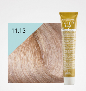 Vopsea de par blond bej platinat super deschis 11.13 Color Lux 100 ml