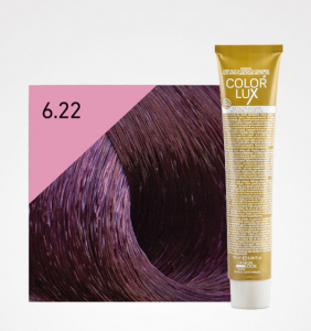 Vopsea de par blond violet inchis intens 6.22 Color Lux 100 ml