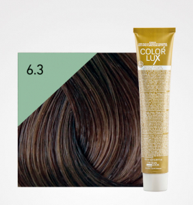 Vopsele de par cu amoniac - Vopsea de par blond auriu inchis 6.3 Color Lux 100 ml