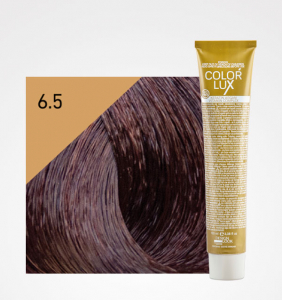 Vopsele de par cu amoniac - Vopsea de par blond mahon inchis 6.5 Color Lux 100 ml