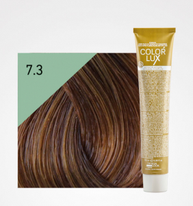 Vopsea de par blond auriu 7.3 Color Lux 100 ml