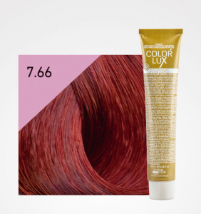 Vopsea de par blond roscat intens 7.66 Color Lux 100 ml [0]